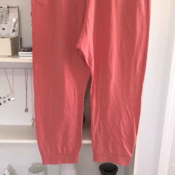 SATURDAY SUNDAY Watermelon Pink Harem Pants - Picture 7 of 10